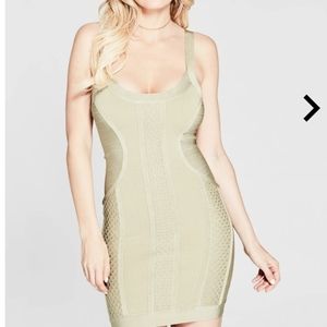 Marciano Tamani Bodycon Sexy Bandage Dress